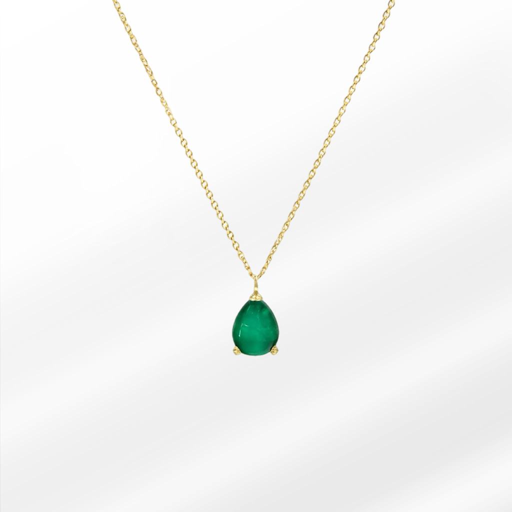 45 Gemora Emerald Kolye - Görsel 1