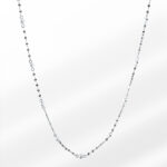 Luna Pearl Silver Necklace
