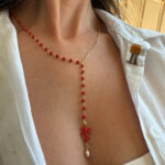 Coral Blossom Kolye - Görsel 2