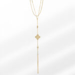 Clover Lariat Hand Chain