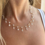 Crystalia Aura Gold Kolye – La Baia Atelier