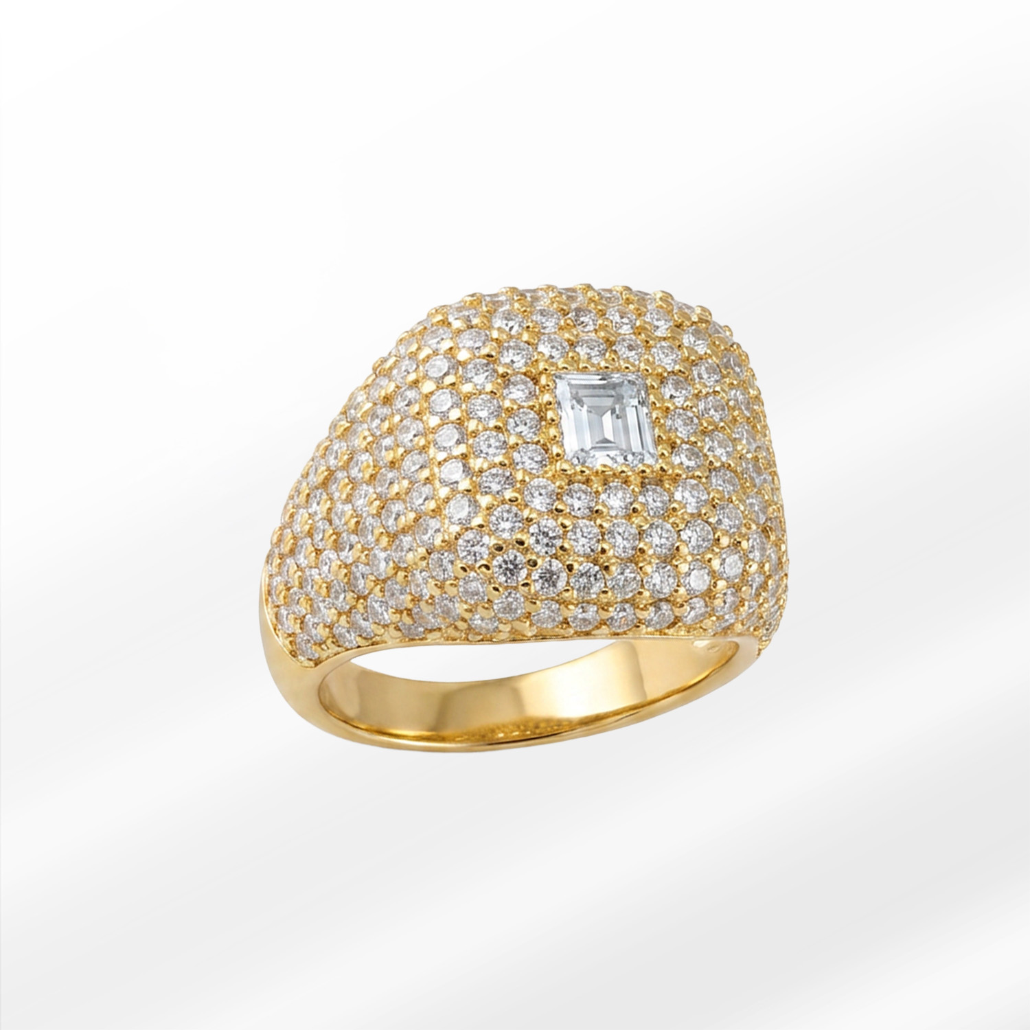 89g Violette Silver Ring - Image 1