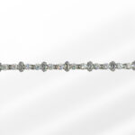 Waterway round/Baguette 3-5mm Necklace