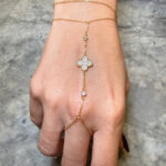 Clover Lariat Hand Chain - Image 3