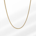 Coralux Gold Gümüş Zincir Kolye