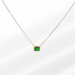 Clarella Silver Necklace with Stones