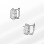 Cordelle Taşlı Gümüş Küpe - Görsel 2