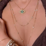 Eyelight Gold Silver Necklace - Image 2