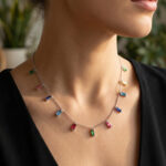 Baguette Silver Necklace - Image 8