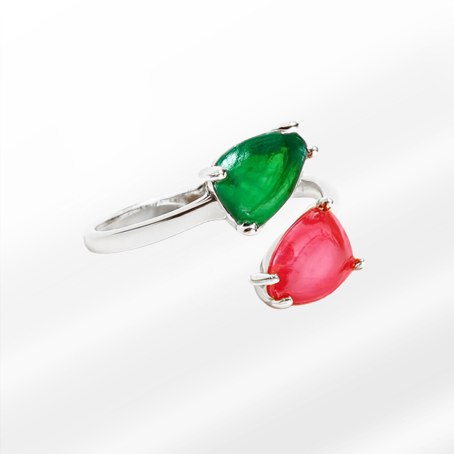 27-s Selene Silver Yüzük - Görsel 1