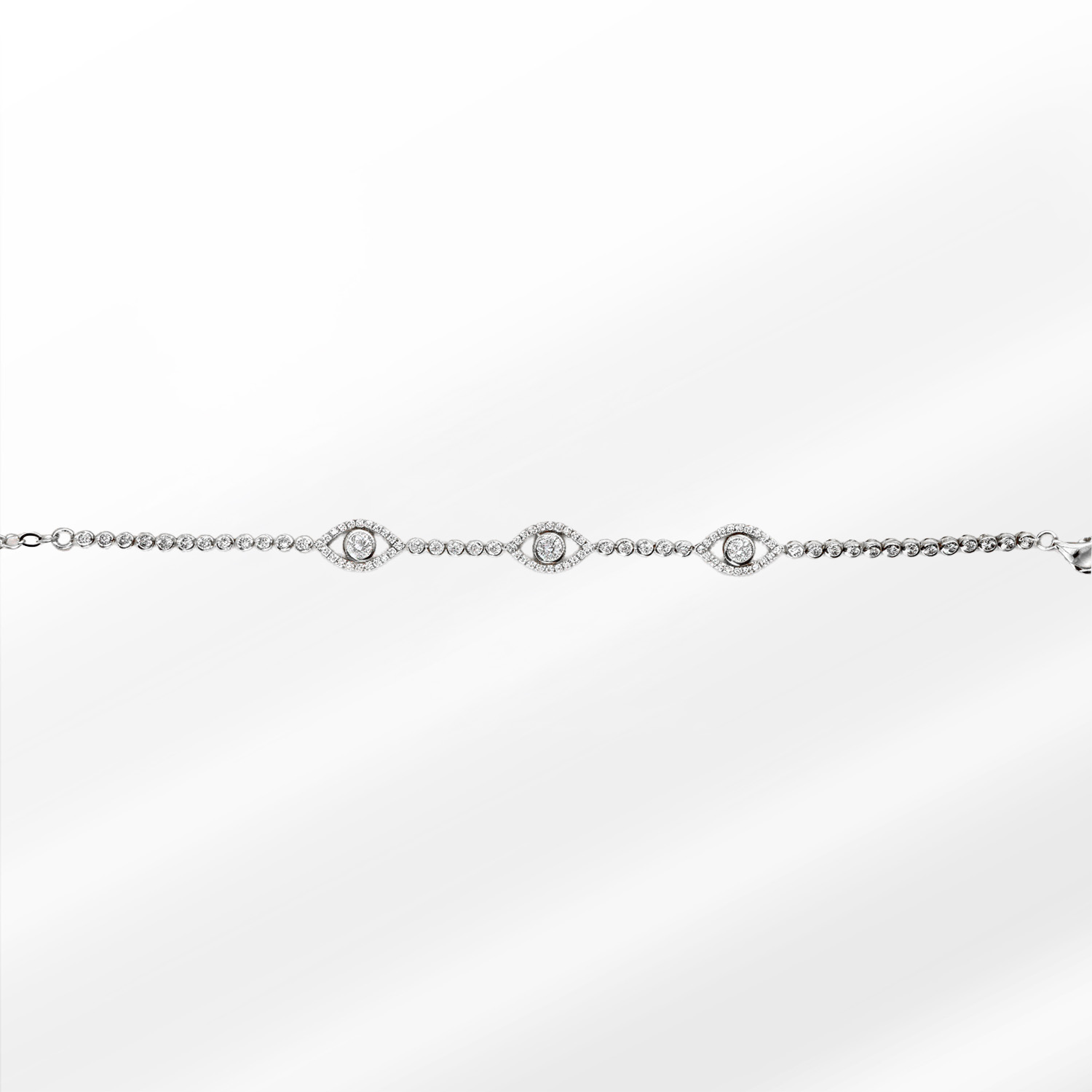 67-s-b Gleamora Silver Bileklik - Görsel 1