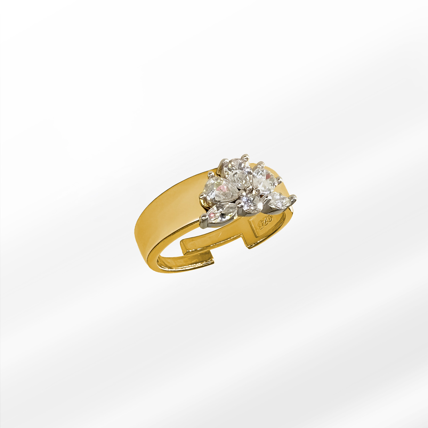 113 Miravita Gümüş Yüzük - Görsel 1