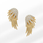 Wingella İthal Gümüş Küpe