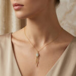 Veloura Gümüş Kolye - Görsel 2