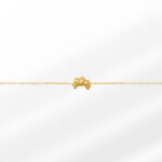 Croissant Gümüş Bileklik - Görsel 3