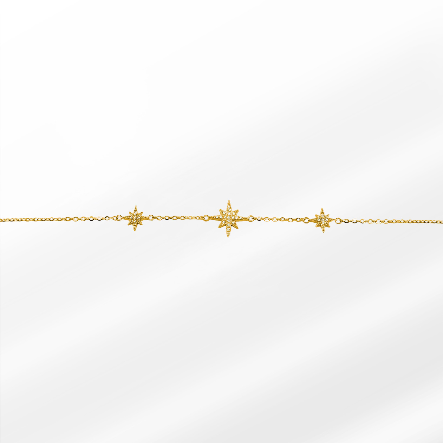 82g Stellare Gümüş Bileklik - Görsel 1