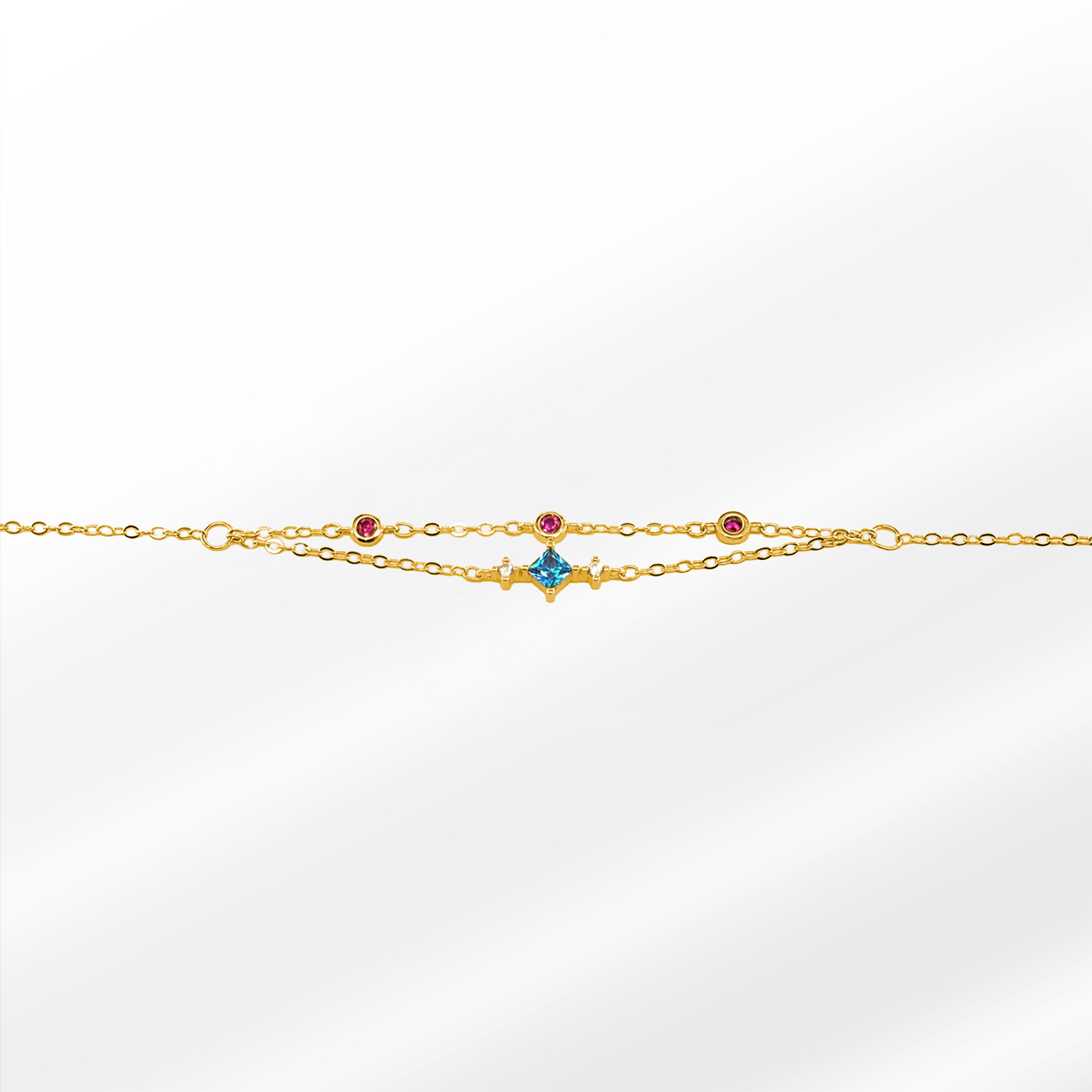 84g Colorina Gümüş Bileklik - Görsel 1