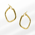 Almora Gümüş Halka Küpe