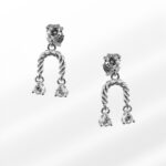 Corena Silver Earrings - Image 3