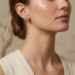 Calina Gümüş Küpe - Görsel 2