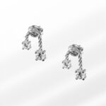 Calina Gümüş Küpe - Görsel 3