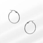 Sorina Silver Hoop Earring - Image 3