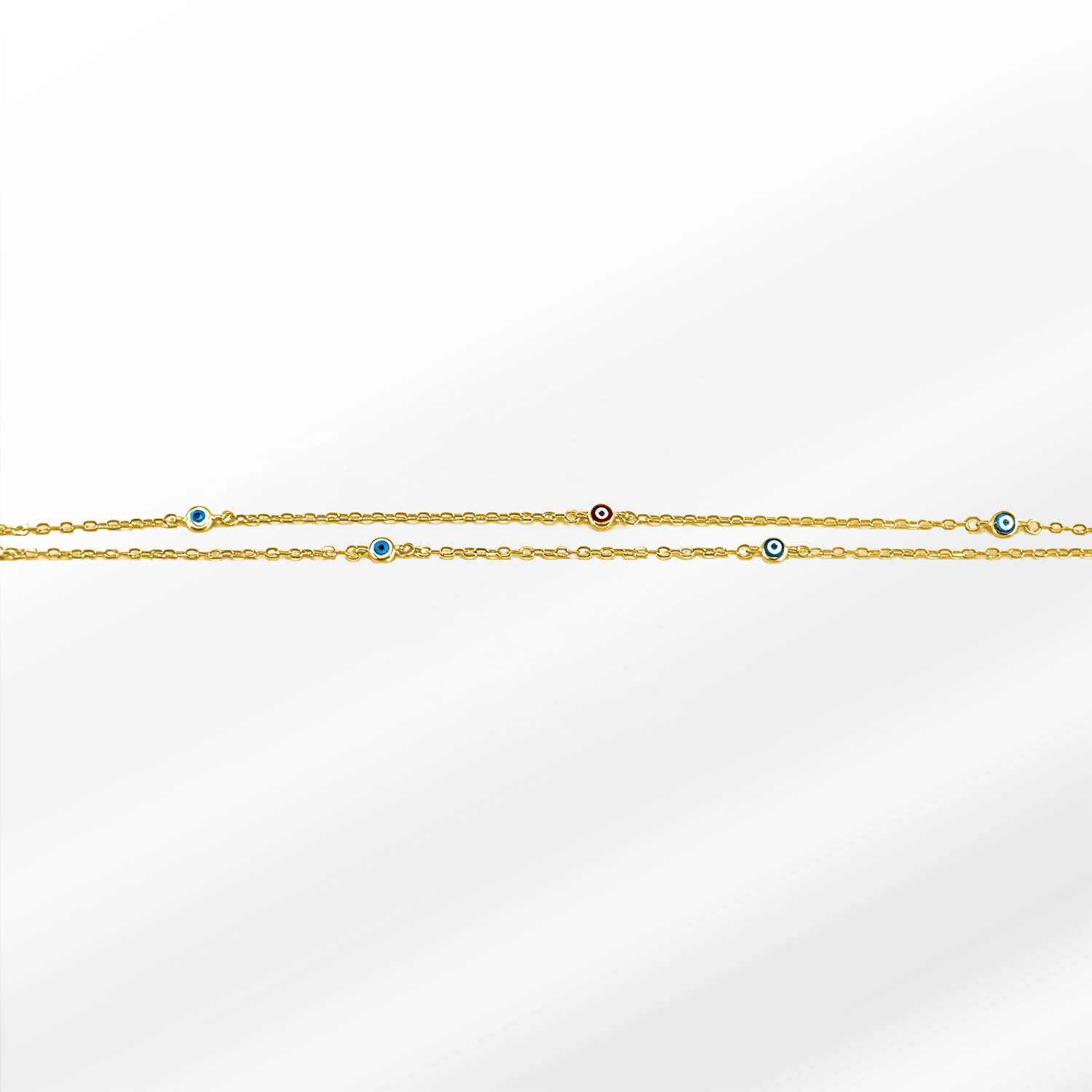 8g-1 Almare Silver Anklet - Image 1