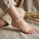 Urania Silver Anklet - Image 3