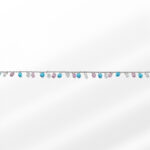 Urania Silver Anklet