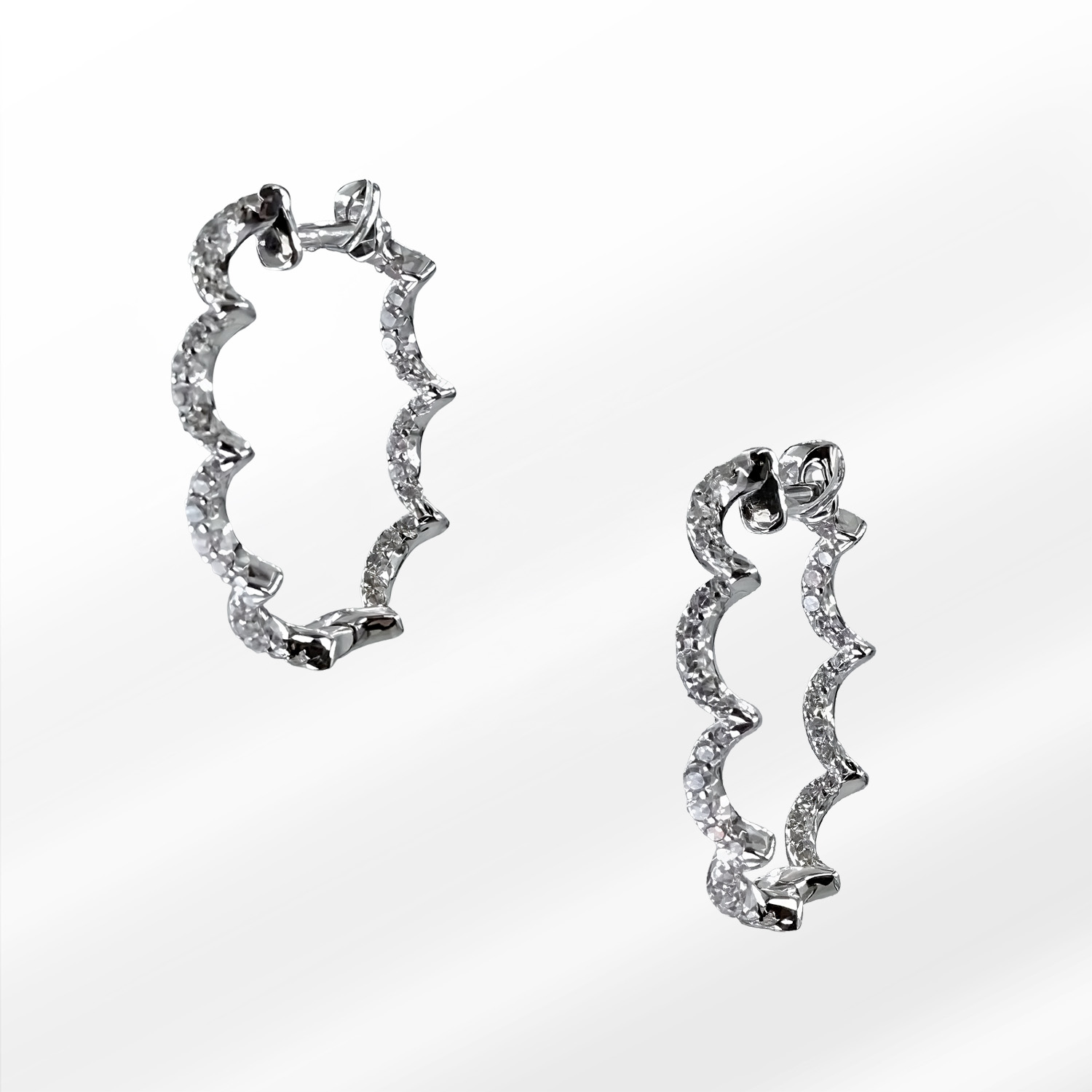 125s Riviera Silver Earring - Image 1