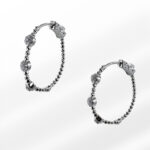 Monaco Silver Earrings