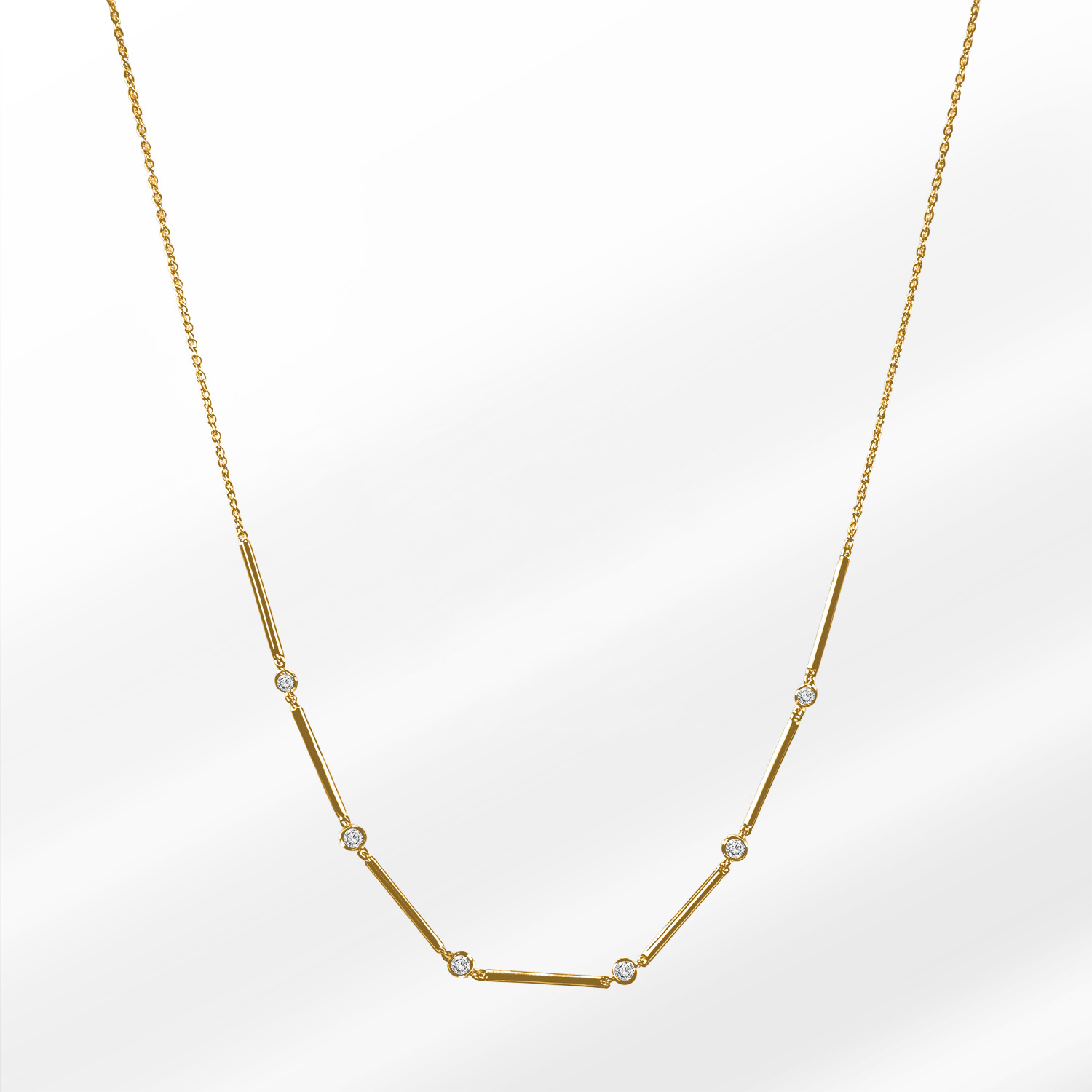 156g Antibes Silver Necklace - Image 1