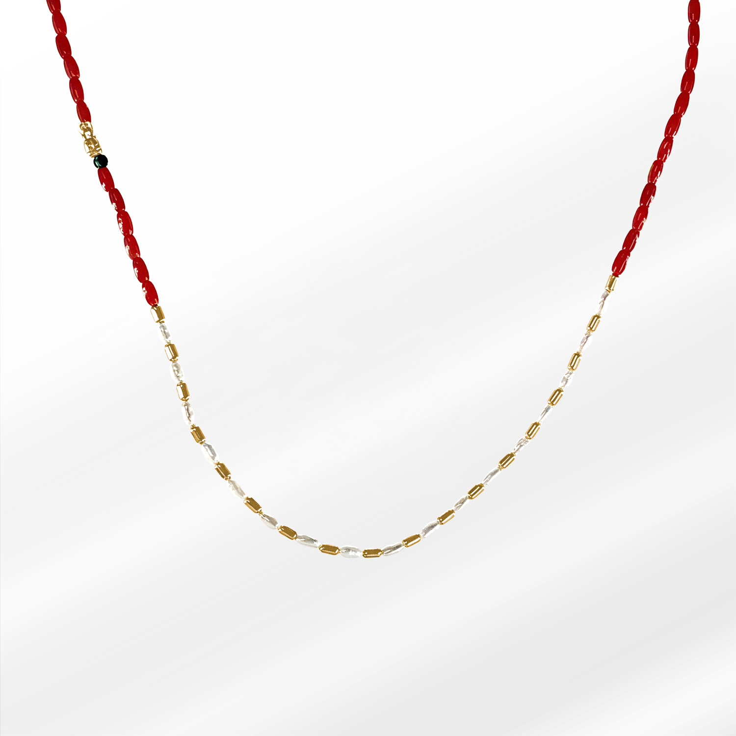 164g Mizelle Silver Necklace - Image 1