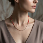 Mizelle Silver Necklace - Image 2