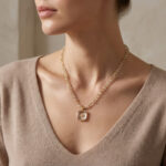 Citrine Prosperity Square Necklace - Image 2